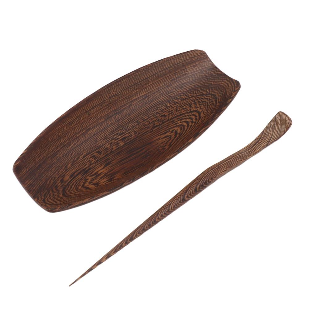 2pcs set Ergonomic Long Handle Teaware Tool Kit Loose Leaf Tea Ceremony Accessories  Tea Making