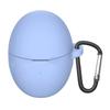 For Huawei FreeBuds 6 Silicone Case Wireless Earphone Anti-Scratch Protective Cover with Carabiner