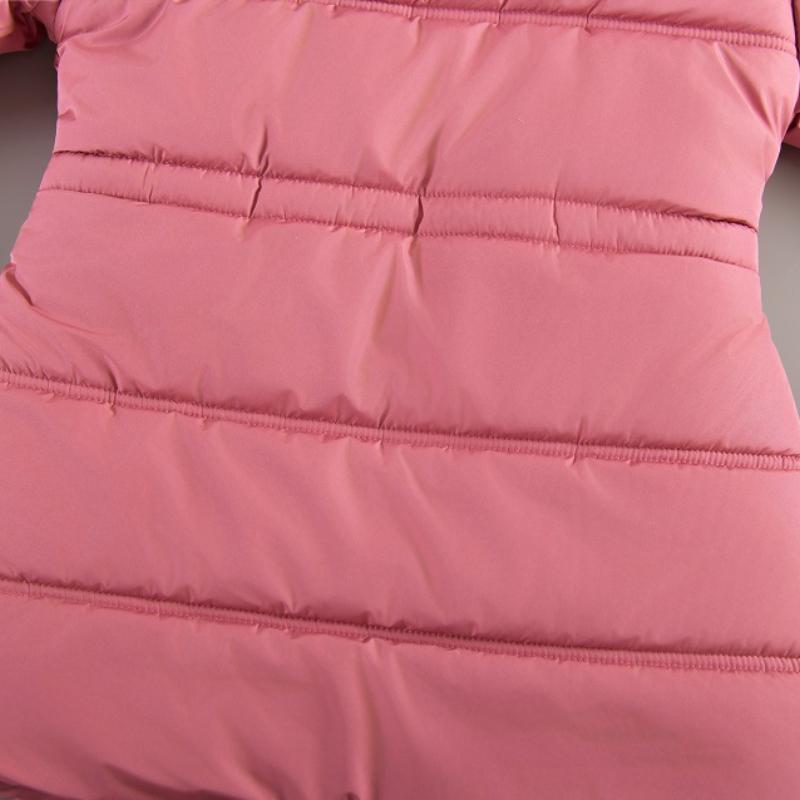 Kinderkleidung Mädchen Winter Lange Mäntel Baumwollpolsterung Jacken Dicke Kapuze Kinder Oberbekleidung für Mädchen Kleidung