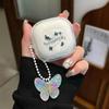 Cute Butterfly For Samsung Galaxy Buds Pro/Live/FE Soft TPU -Fall Transparent Earphone Case For Galaxy Buds Pro 2 Cover