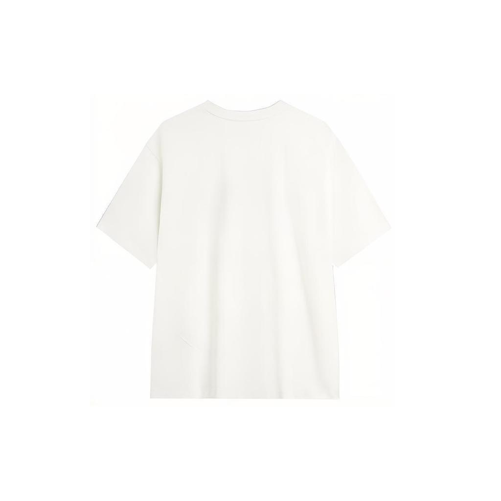 Li Ning Weekend Youth T Shirt Unisex Ivory AHSU683-8