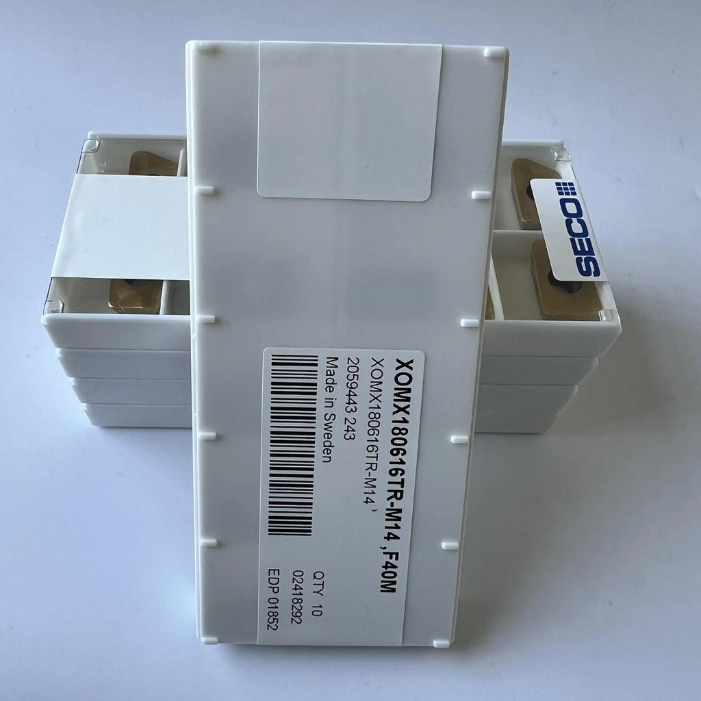 Seco / XOMX180616TR-M14,F40M /Original Blade Carbide CNC Blade 10 PCS