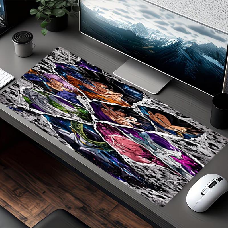 DRAGON BALL Print Mouse Pad, for Keyboard Pad Laptop PC Mat for Office Home Use, Desk Decor, Perfect Birthday Gift for Gamers