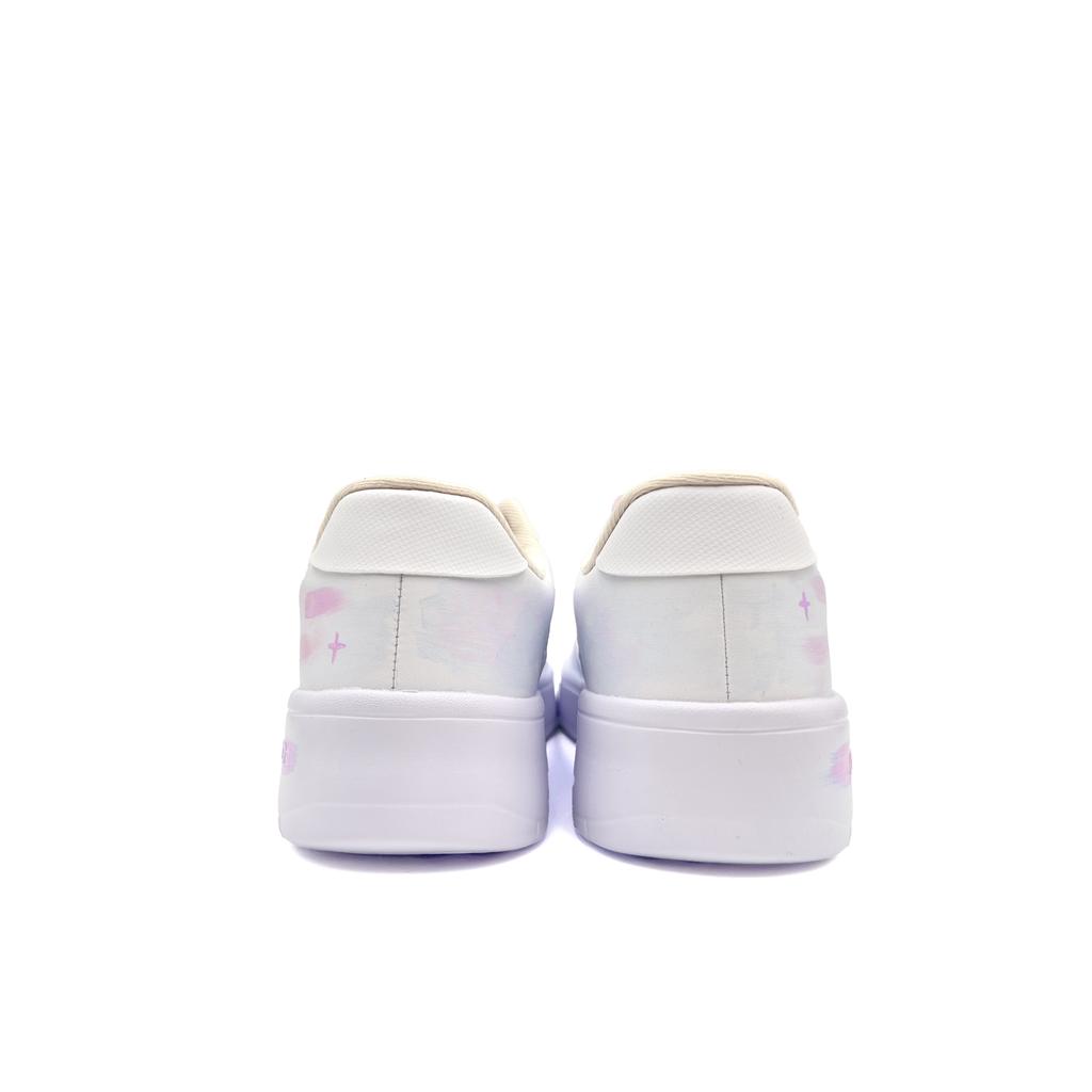 Li Ning Floating Boat Cushioning, Wear Resistant Low top Skateboard Shoes Unisex White Pink AGCS420-6(team669-)