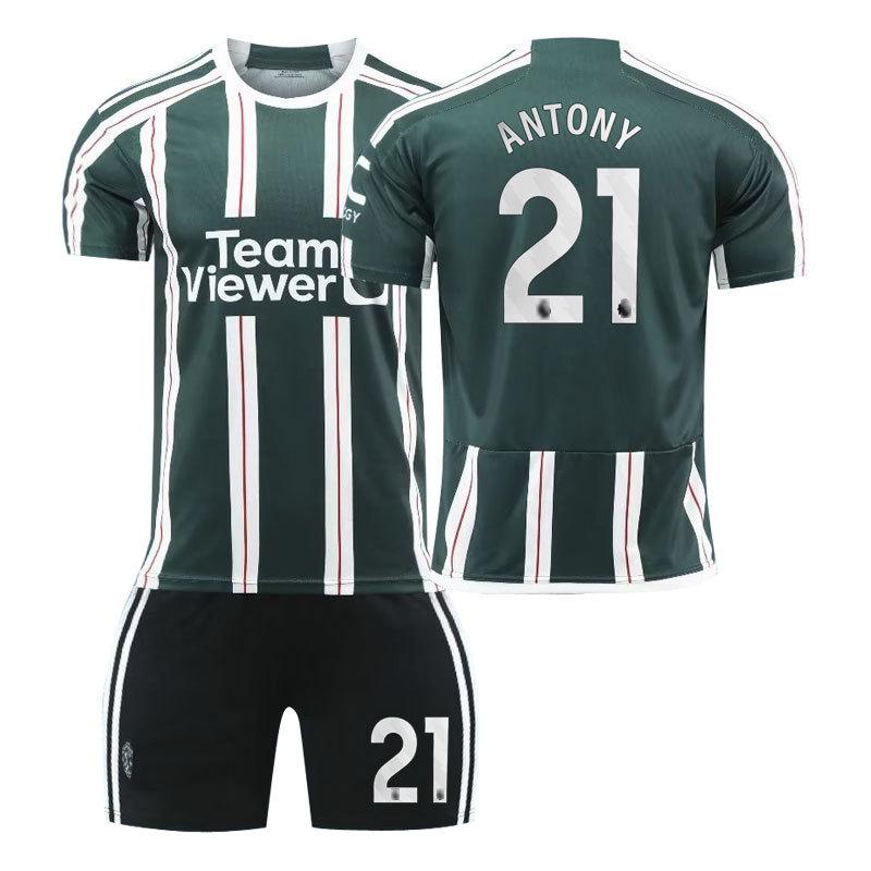 

2023-24 Манчестер Юнайтед Красный Дьявол Выездная Тренировочная Футболка (Фан-издание) Футбольные майки 22