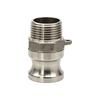 High Pressure Quick Disconnect Pipe Coupling Strong Stainless Steel Fast Connect Fitting Multipurpose for Various Applications