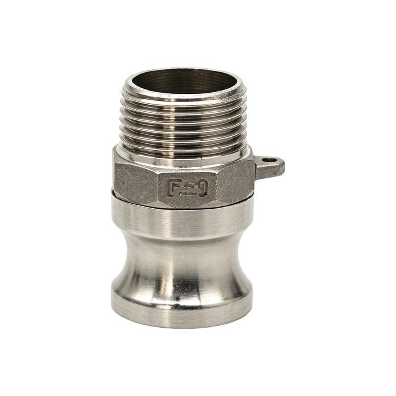 High Pressure Quick Disconnect Pipe Coupling Strong Stainless Steel Fast Connect Fitting Multipurpose for Various Applications