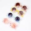 New Children Round Shell Shape Sunglasses Summer Girl Boy Cute Beach Glasses Retro Kid Anti-Uv Beach Eyewear Hombre