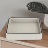 PU Leather Jewelry Organizer Box Home Living Storage Box Storage Plate Room Decoration Desktop Cosmetics Miscellaneous Tray