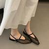 Fashion Fashion Mesh Ladies Flats Sandals Shoes New In Summer Spring Luxury Female Breathable Footwear Shallow Women Flats Sandals Shoes