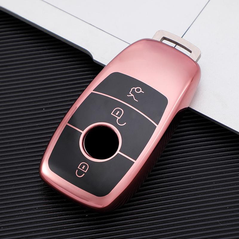 TPU Car Key Cover Case for Mercedes Benz A C E S G GLS Class W177 W205 W213 W222 G63 X167 Holder Fob Shell Protector Accessories