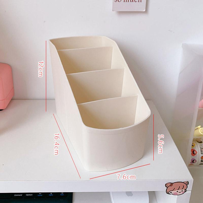 Spacious Adorable Pen Holder Desk Accessories Pencil Storage Box Desktop Organizer Stand Case School Office Stationery