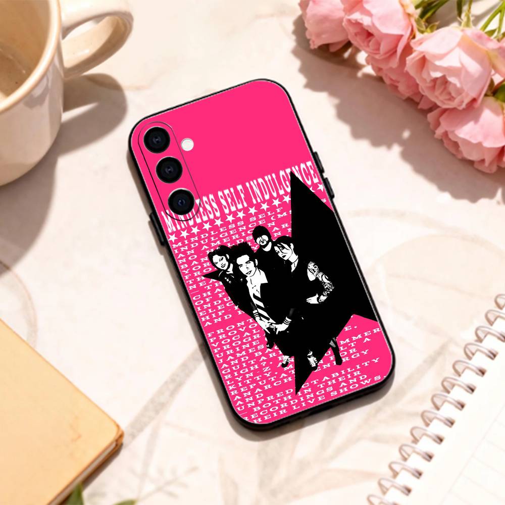 M-Mindless S-Self Indulgence   phone Case For Samsung Galaxy A73,A72,A71,A70,A53,A52,A51,Others Soft Black Shell