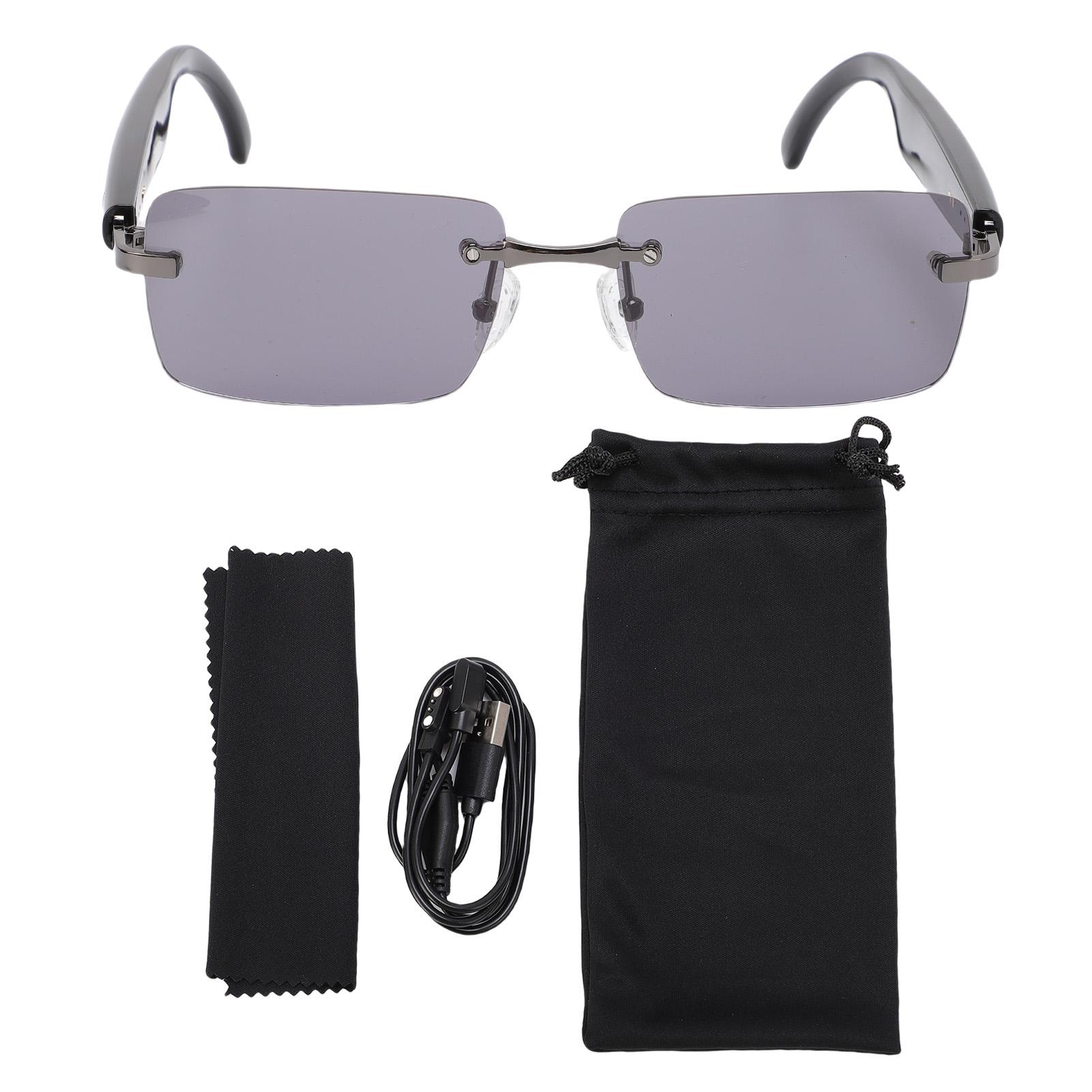 

Очки для перевода в реальном времени Умные Bluetooth-очки-переводчики Поддержка модели GPT DeepSeek Gunmetal Gray