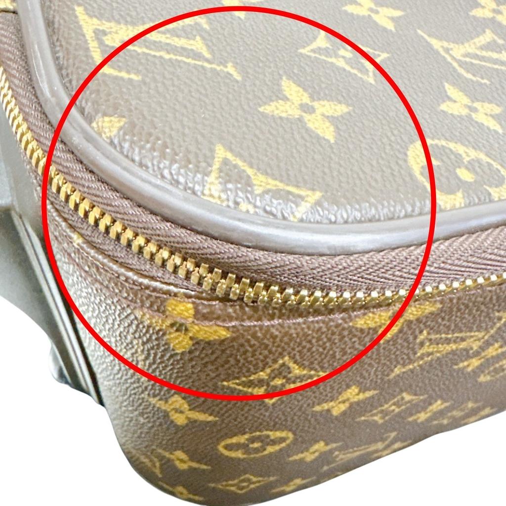 LOUIS VUITTON Monogram Pegas 45 suitcase Monogram canvas Brown unisex M23294 Used