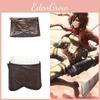 Spódnica Cosplay Attack On Titan z Materiału Imitującego Skórę