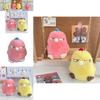Cute And Soft Chicken Keychain Yellow Bubble Blowing Design Plush Doll