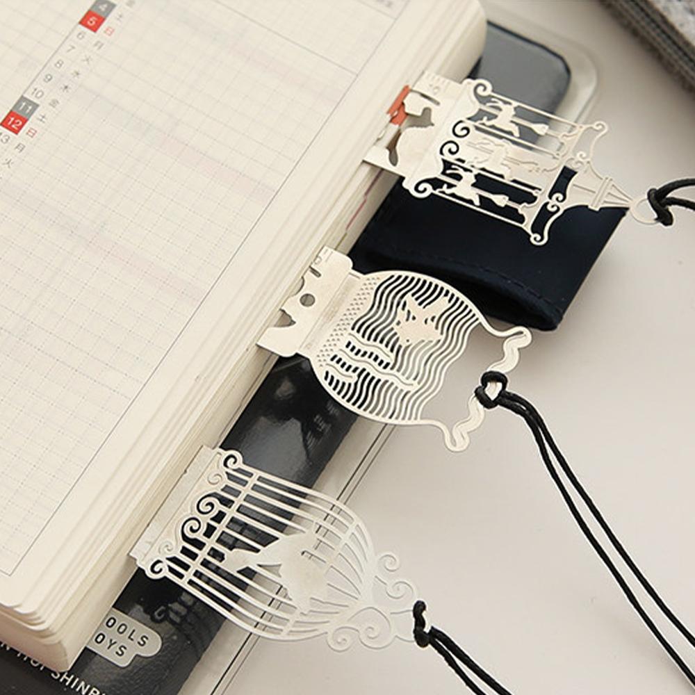 Hollow Bookmark Ruler Creative Beautiful Resistant Painting Drawing Ruler for Students to Learn School Campus Office Stationery