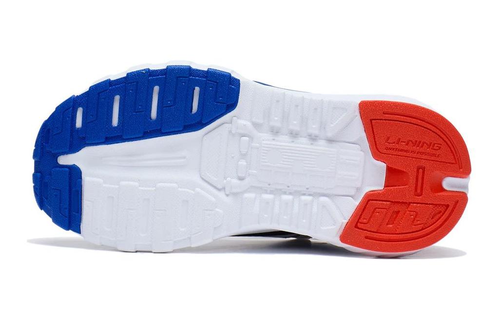 Li Ning YOUNG Flash Shadow Super Dimension 1.5 Abrasion Resistant Breathable Kids Lifestyle Shoes White Black Kids' YKNT042-5