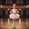 Cross Strap Kids Ballet Skirts Fluffy Ballet Performance Clothes Ballerina Fairy Dress  Examination