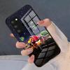 Cute A-Angry B-Birds Phone Case For Samsung S26 S25 Plus S20 S20 Plus S22 Ultra S23 FE S21 Plus S21 Ultra Glass Cover