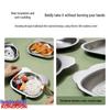 Qianxing 304 Stainless Steel Kids Cartoon Animal Lunch Plate