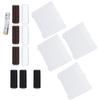 Empty Bobbin Transparent Plastic Spool Set Sewing Threads Embroidery Supplies Accessories