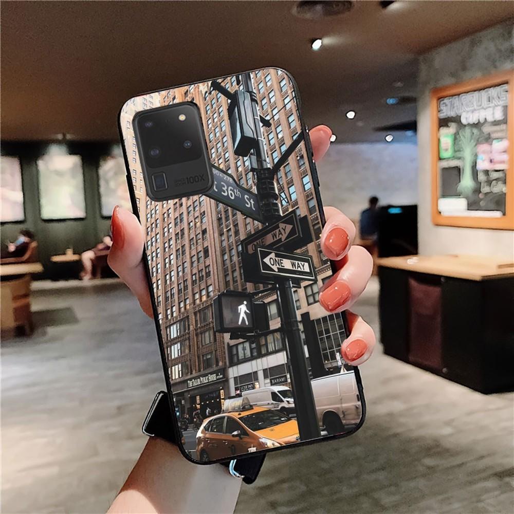 NYC NEW YORK city Phone Case For Samsung S 9 10 20 21 22 23 30 23plus lite Ultra FE S10lite Fundas