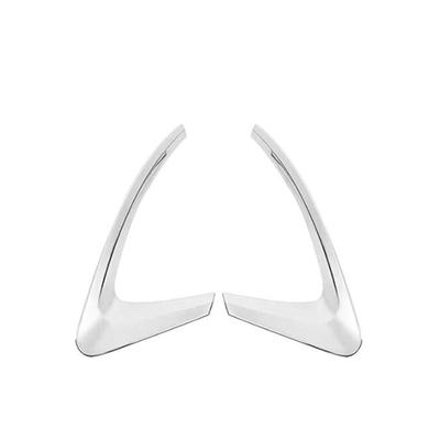 Tylne światła przeciwmgielne samochodu Obejmuje ozdobne wykończenie ramy lampy Abs Chrome Car Styling dla Renault Kadjar