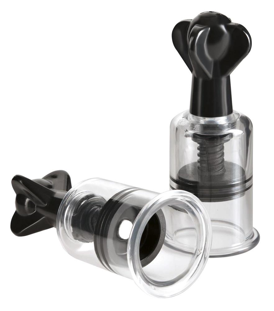 Fetish - Strong Nipple Suction Cups with Twist Mechanism