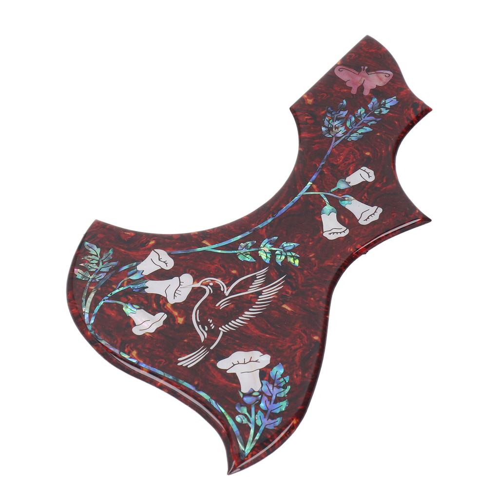 Hummingbird Pickguard Akustisk gitar erstatning Selvklebende rygg Ripesikker 2 mm tykk