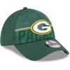 Casquette new era 39thirty - nfl training 2023 green bay packers - homme - vert - sportswear