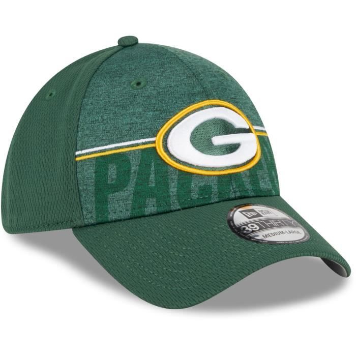 Casquette new era 39thirty - nfl training 2023 green bay packers - homme - vert - sportswear