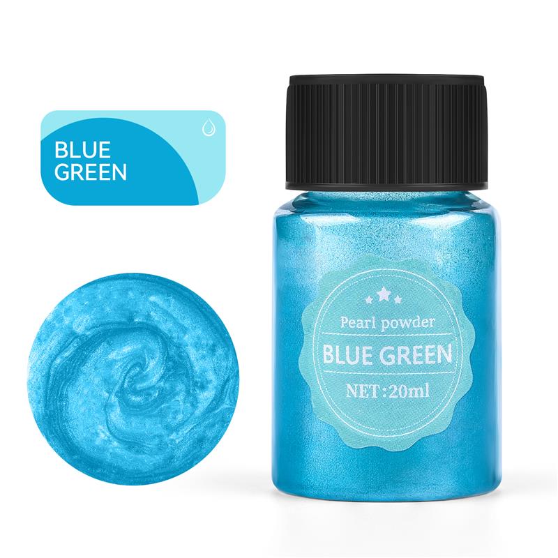 24 Color 10g Epoxy Resin Dye Mica Powder Powdered Pigments Set Resin Mica Pearlescent Resin Pearl Box-Packed Micas Colorants