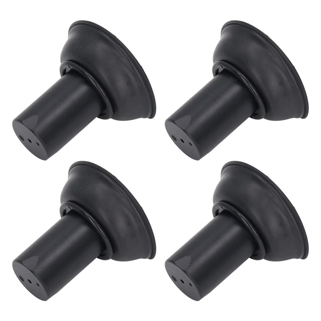 4Pcs Carburetor Vacuum Diaphragm Membrane Replacement for Vmax 1200 VMX1200 1985‑2007