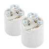 Lamp Holder Sockets Heat Resistant Ceramics Easy Replacement for Various Bulb Types Modern Styles