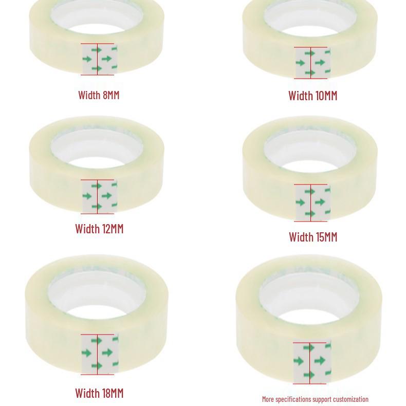 Transparent Clear Tape - Small Roll for Student and Office Use