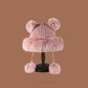 Winter Hat Female Cute Antlers Hairball Ear Protectors Plush Hat Christmas Thickened Northeast Lei Feng Hat Cycling Hat