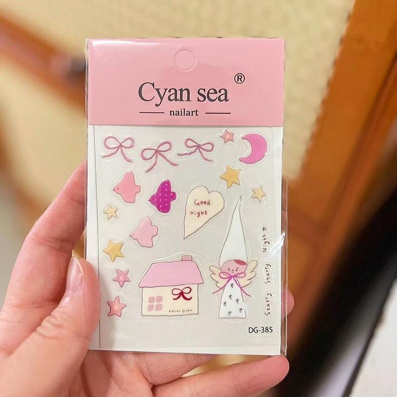 Ins Cartoon Cat Stickers 3D Relief Decal Decorative Kawaii Stickers Laptop Mobile Phone Case Diy Decals Party Favor