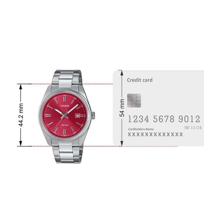 [Casio] MTP-1302PD-4AVEF Collection Watch Red