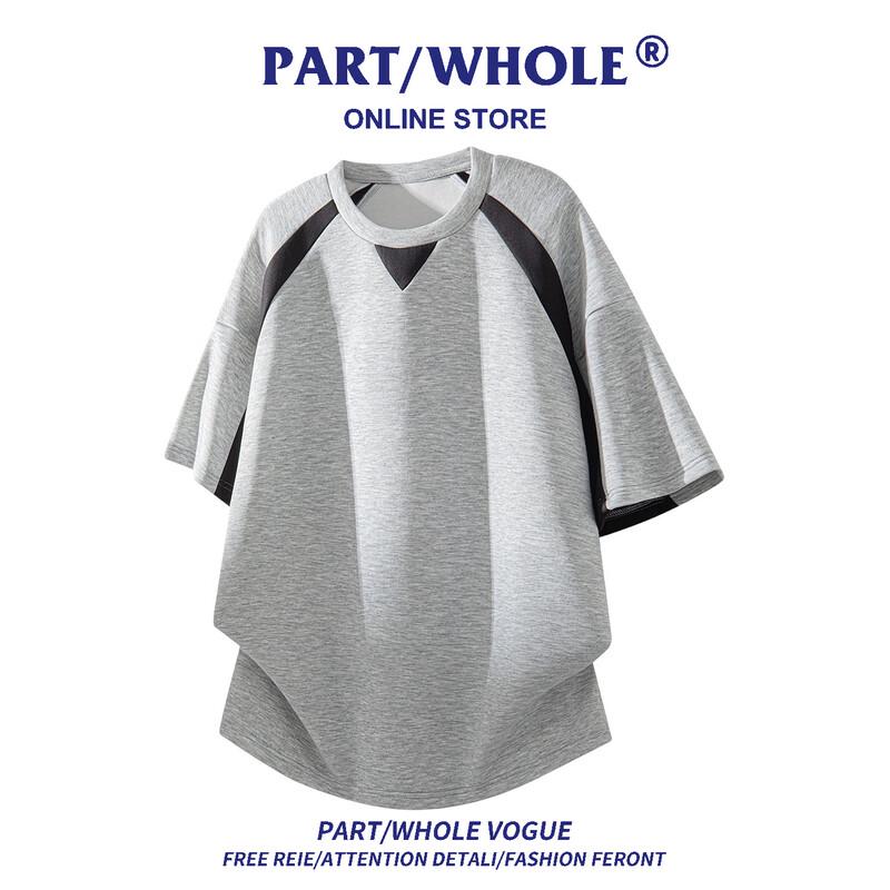 

PART/WHOLE Men s Color-Block Short-Sleeve T-Shirt XL