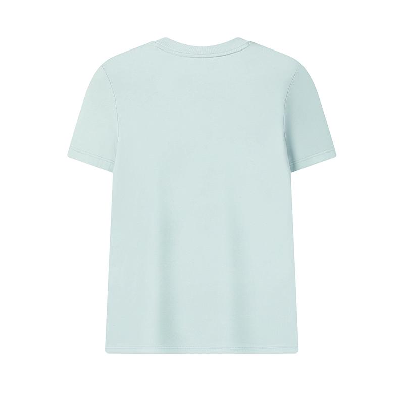Fila Original Surf Balloon T Classic Simple Embroidered Logo Cat Retro Sports Casual Versatile Comfortable Short Sleeve T-Shirt F51W619101FLG