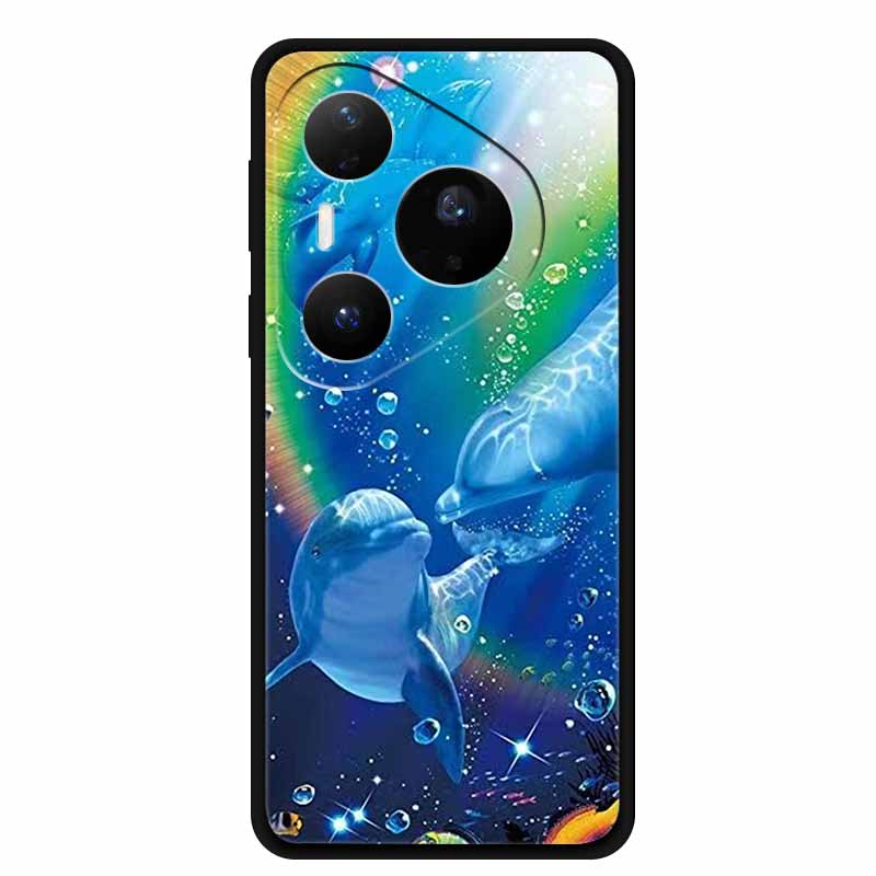 Handyhülle Für Huawei Pura 80 Pro+ Hüllen Für Huawei Pura 80 Pro Coole Silikon Weiche TPU Hülle Stoßfest Anti-Schock Hülle