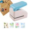 Labor Saving Embossing Machine 2.87x2.39cm Toothed Puncher Embosser Stamp Border Punch  Craft
