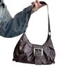 2026 spring hot selling Maillard style retro style small bag spicy girl Y2K wasteland style vintage leather shoulder armpit bag