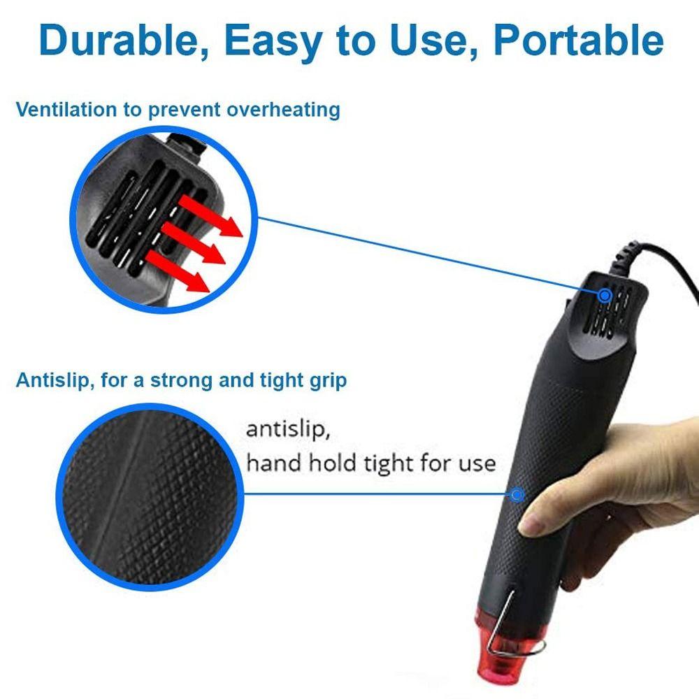 Tool Hot Dryer Soldering Dryer Blower Heater Temperature Electric Heat Air Blower Hot Air  DIY