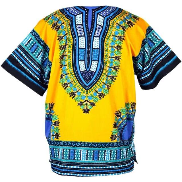 ETST WENDY Afrikaanse cultuur heren zomer 3D-geprint T-shirt met korte mouwen, comfortabele oversized top 6XL
