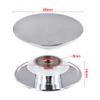 66mm Silver Chrome Basin Waste Pap-Up Sink-Plug Cap Click Clack Push-Button