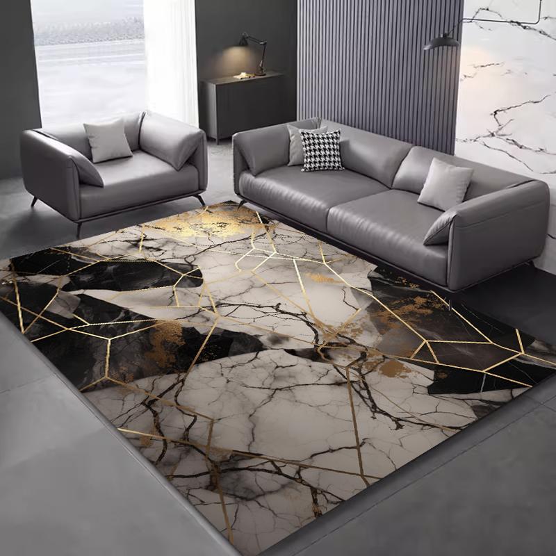 Nordischer Teppich Wohnzimmer Haushalt Große Größe Bodenmatte Schlafzimmer Dekoration Bereichsteppich Waschbar Raumdekor Sofa Couchtische Matten