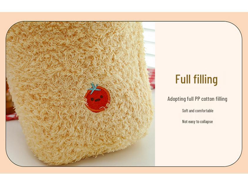 Tempura Shrimp Plush Pillow - Cute Long Dorm Bed Buddy